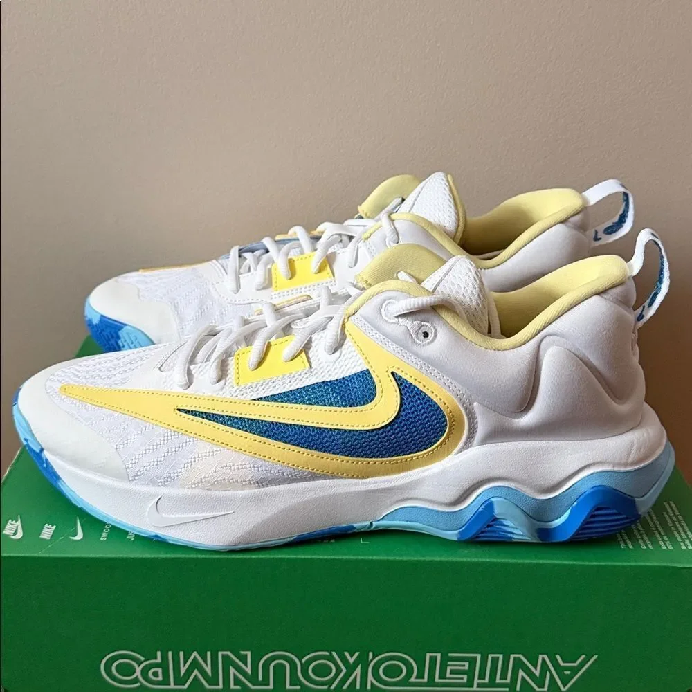 Nike Giannis Immortality 3 Photo Blue White DZ7533-101 Men’s Size 10.5